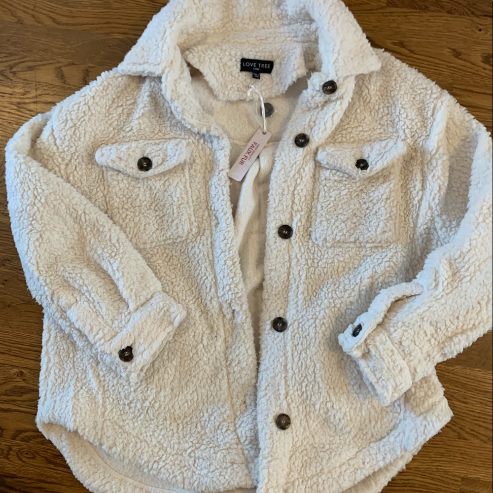 Sherpa Shacket